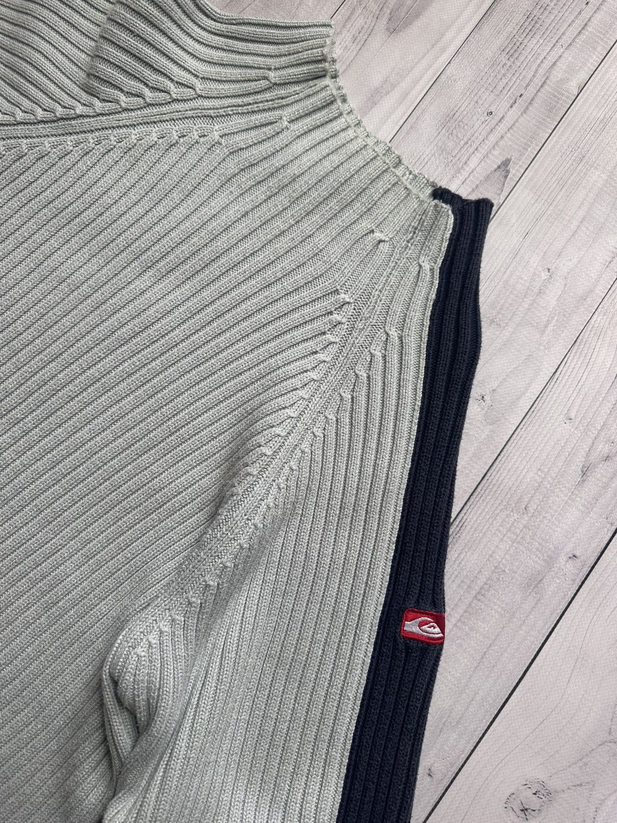 Quiksilver × Vintage Vintage Quicksilver sweater knitted rare Avant-garde L Size US L / EU 52-54 / 3 - 5 Thumbnail