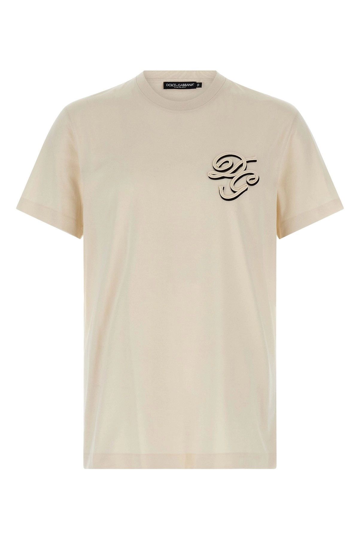 Dolce & Gabbana Double embroidery t-shirt Size US S / EU 44-46 / 1 - 1 Thumbnail