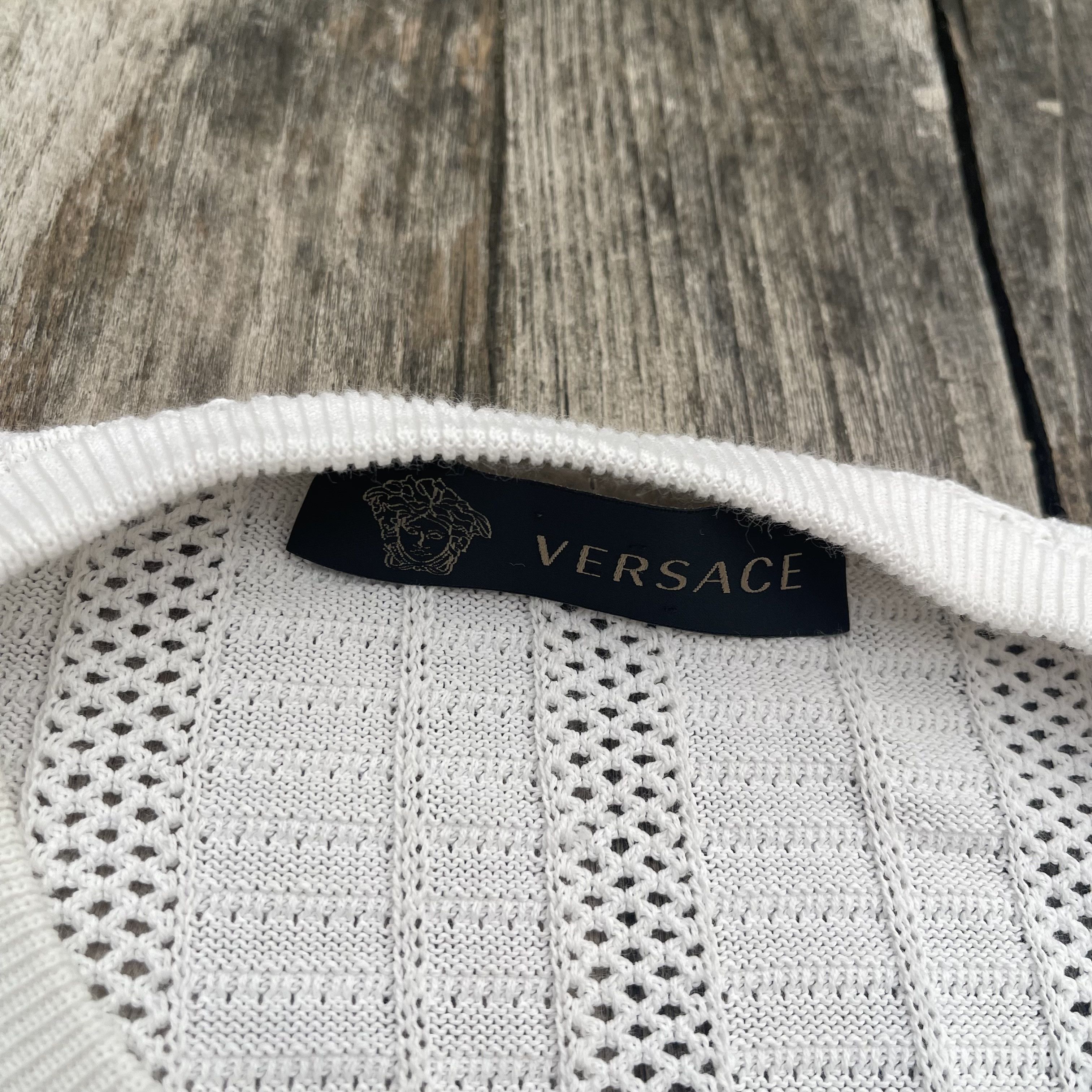 Versace Gianni Versace Knit Sweater Size US L / EU 52-54 / 3 - 4 Thumbnail