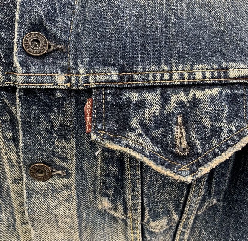 Kapital Kapital Denim Type 3 Trucker Jacket Small 36 Indigo Selvedge Size US S / EU 44-46 / 1 - 3 Thumbnail