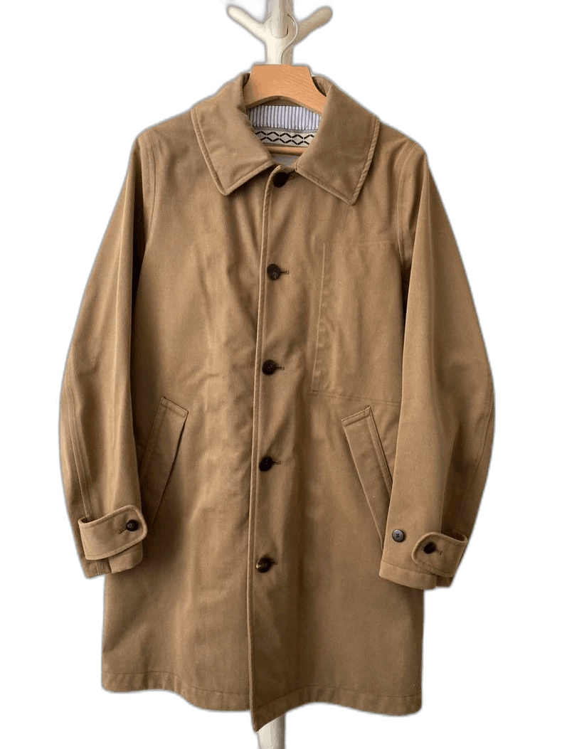 visvim herge coat gore-tex trench jacket