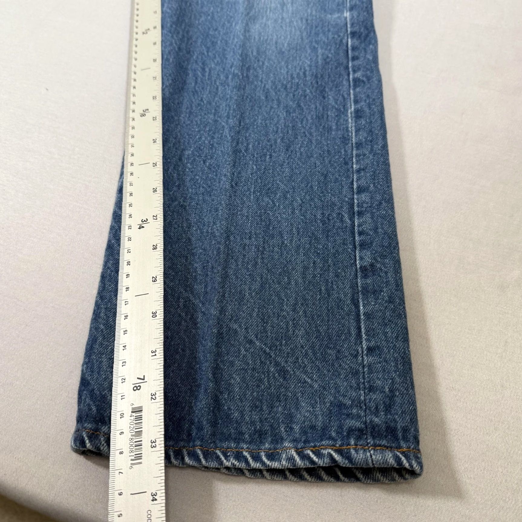 Levi's VINTAGE Levi's 501 Jeans Mens 32x34 Blue 501 Straight Fit Denim Pants Western USA 80s 90s Size US 32 / EU 48 - 6 Thumbnail