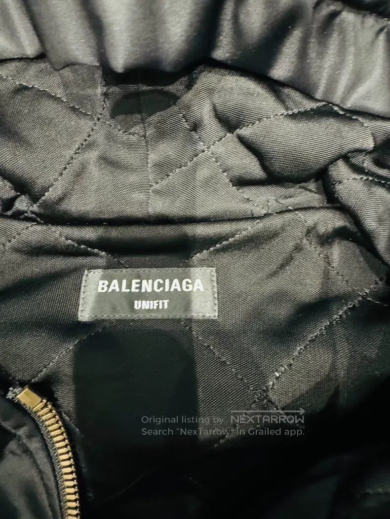 Balenciaga Balenciaga 3B Embroidered Satin Bomber Jacket with Large S Size US S / EU 44-46 / 1 - 3 Thumbnail