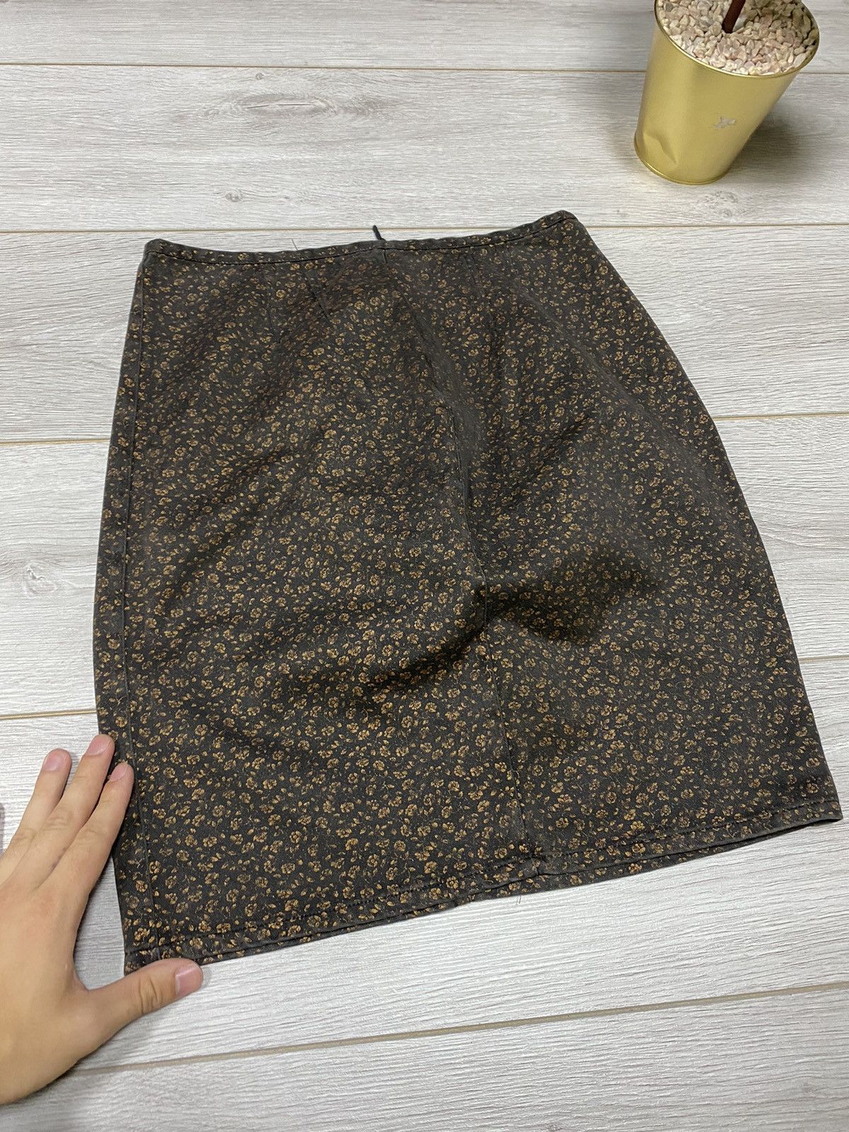 Vintage Jean Paul Gaultier “Junior” leopard flowers skirt Size 30" / US 8 / IT 44 - 3 Thumbnail