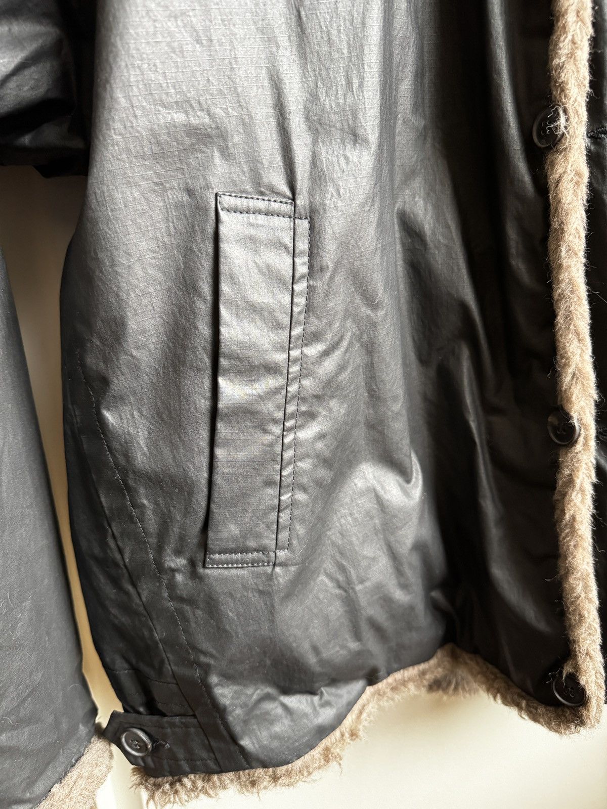 Jan Jan Van Essche AW24 Beyond #57 Teddy Reverisble Jacket - XL BNWT Size US XL / EU 56 / 4 - 6 Thumbnail