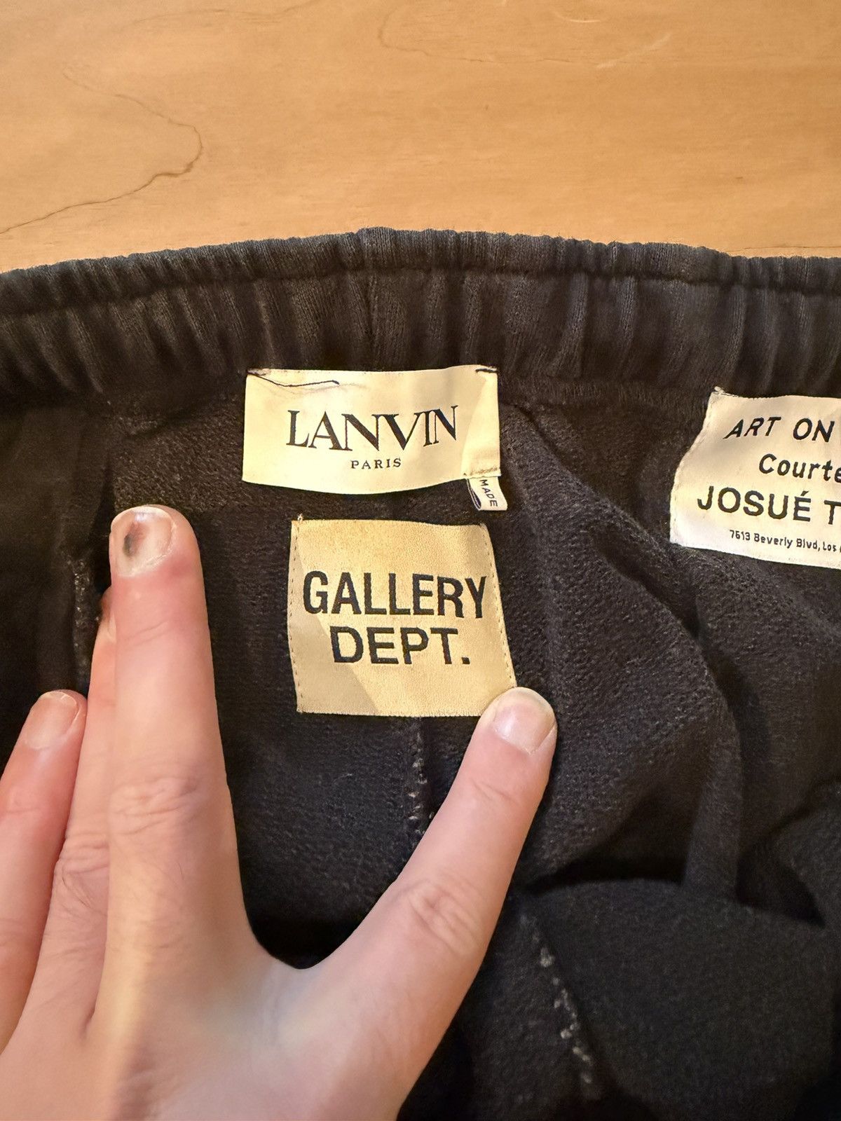 Gallery Dept. × Lanvin Gallery Dept. x Lanvin Paint Faded Sweat Pants Size US 36 / EU 52 - 6 Thumbnail