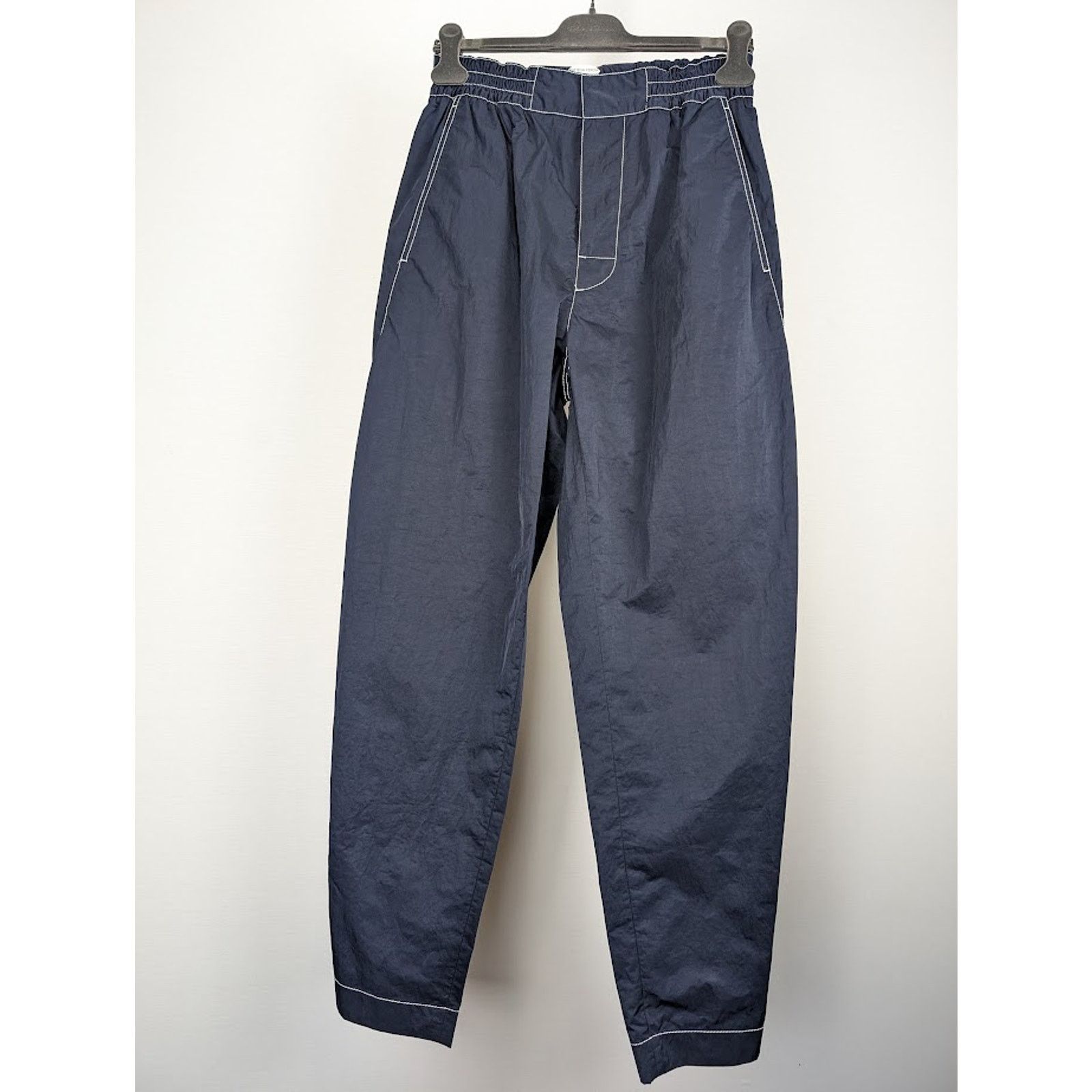 Bottega Veneta o1rshd1 Tech Nylon Trousers in Navy Size US 36 / EU 52 - 3 Thumbnail