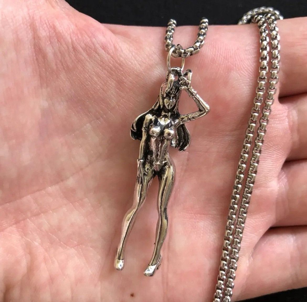 Japanese Brand Punk Necklace Gothic Chain Size ONE SIZE - 1 Thumbnail