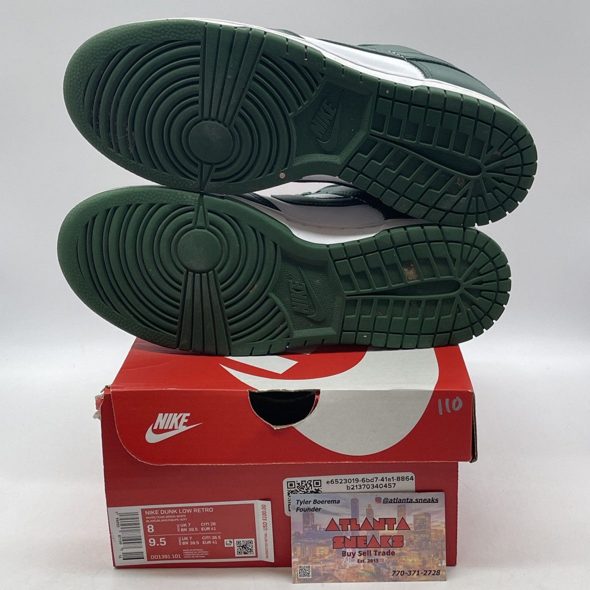 Nike Dunk low Michigan state Size US 8 / EU 41 - 7 Thumbnail