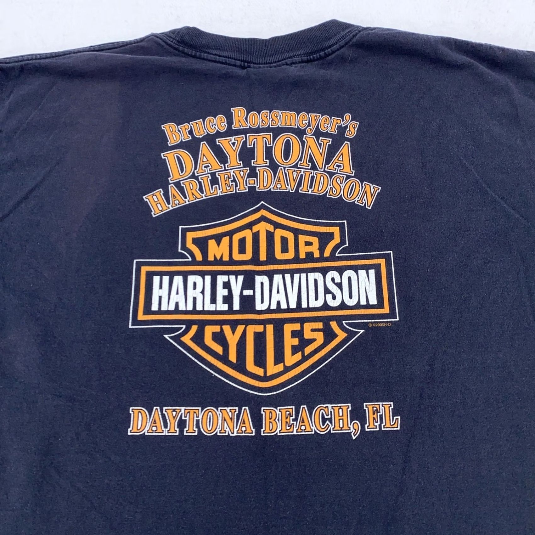 Harley Davidson VINTAGE Harley-Davidson Shirt Mens XL Daytona Bike Week Bruce Rossmeyer USA Motorcycle Size US XL / EU 56 / 4 - 3 Thumbnail