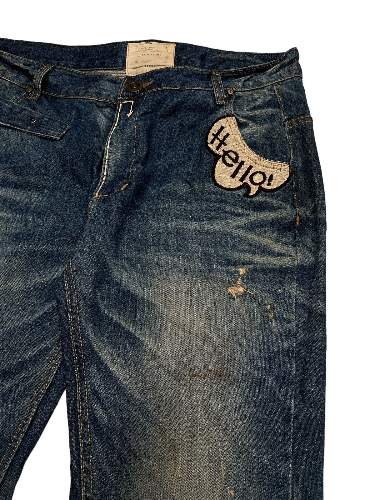 If Six Was Nine × Japanese Brand Rare Design Vintage Japanese Brand Lolita Jeans 1990s Size US 34 / EU 50 - 4 Thumbnail