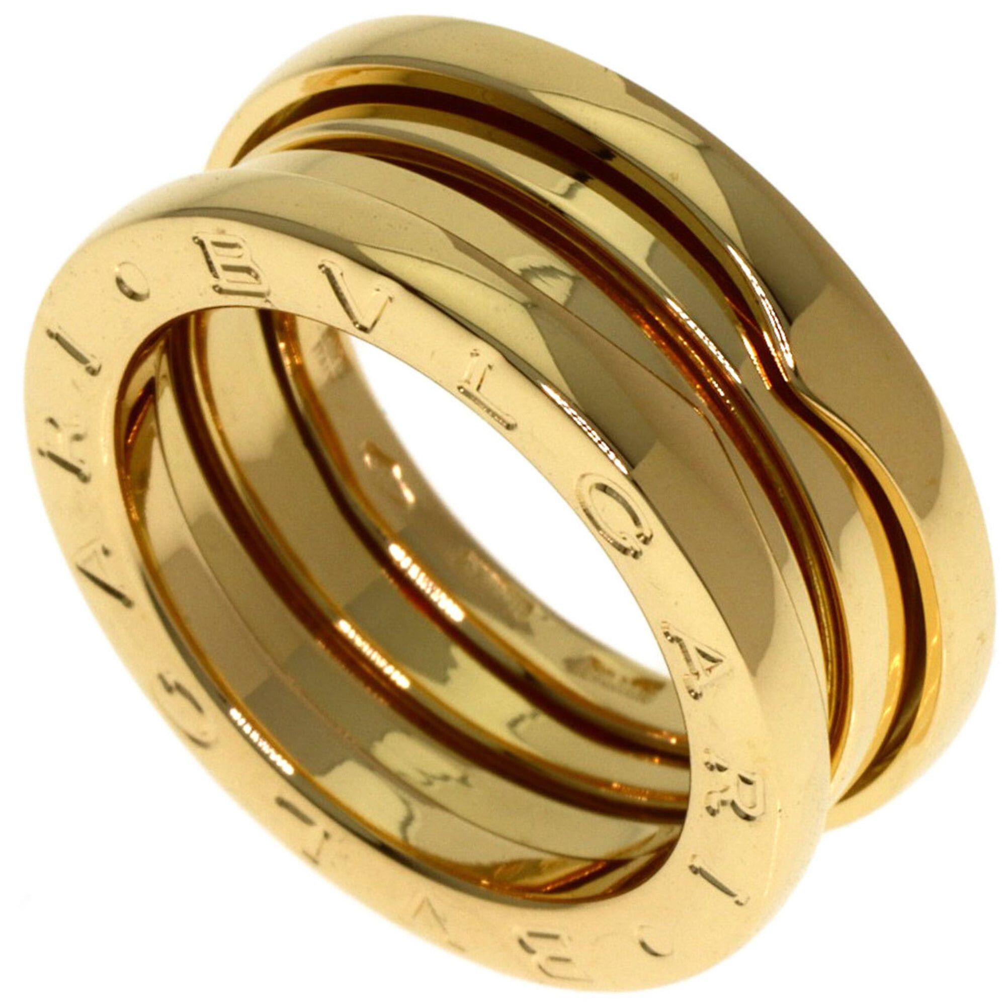 Bvlgari Bvlgari Bulgari B-zero1 2-band ring #47, 18K yellow gold, women's ring. Size ONE SIZE - 1 Thumbnail