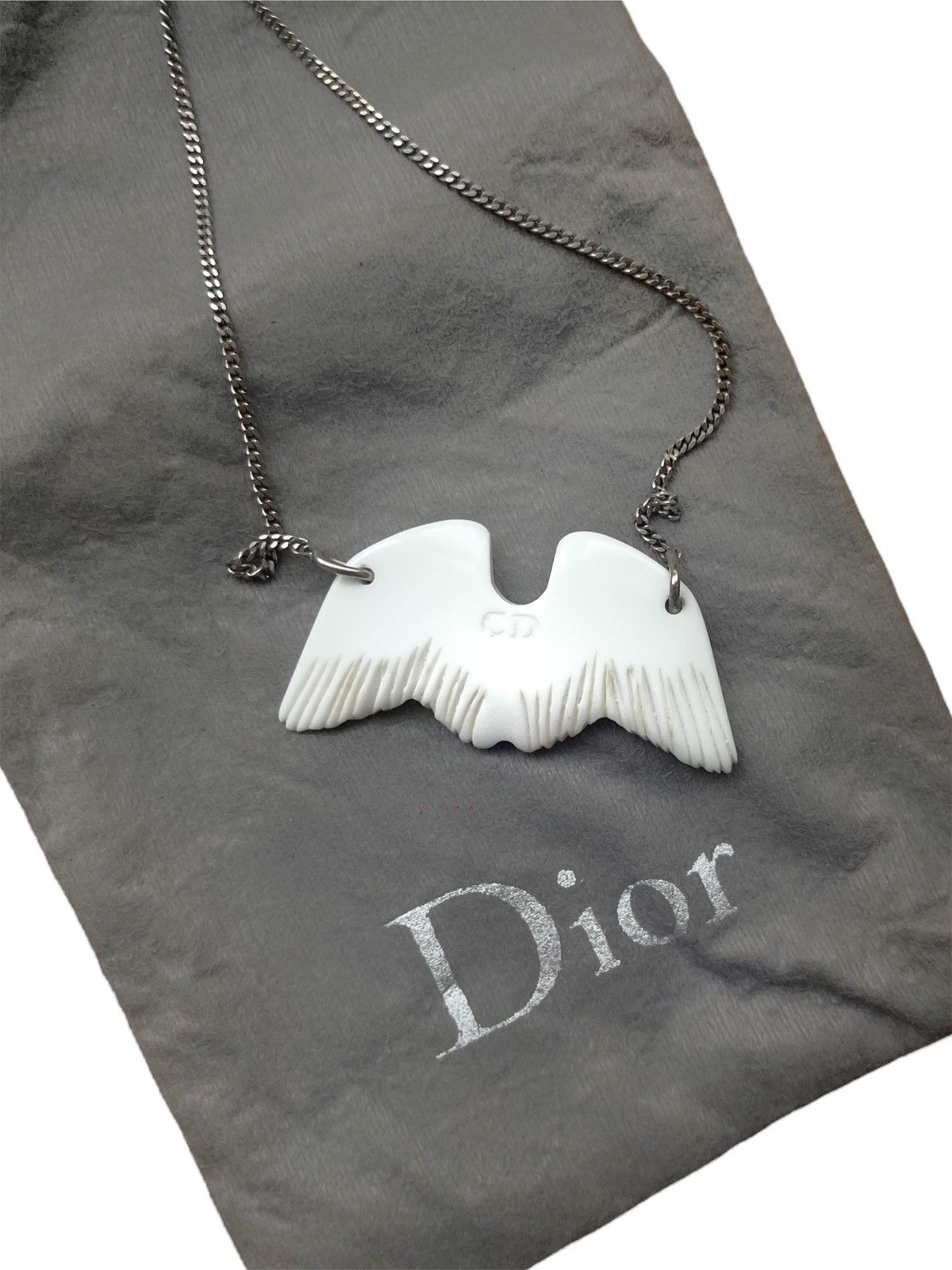 Dior Dior Homme AW05 wings necklace by Hedi Slimane | Grailed