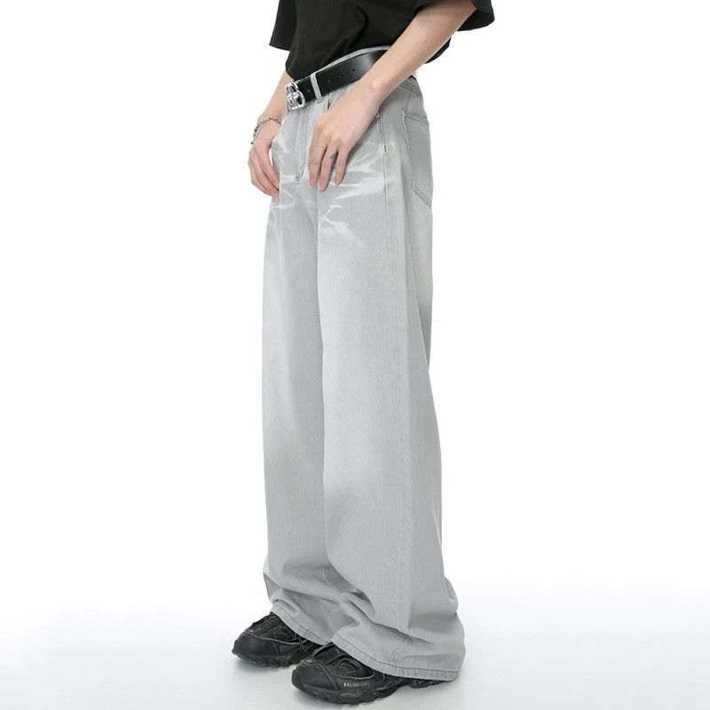Jean Streetwear Straight Male Jeans Size US 32 / EU 48 - 2 Thumbnail