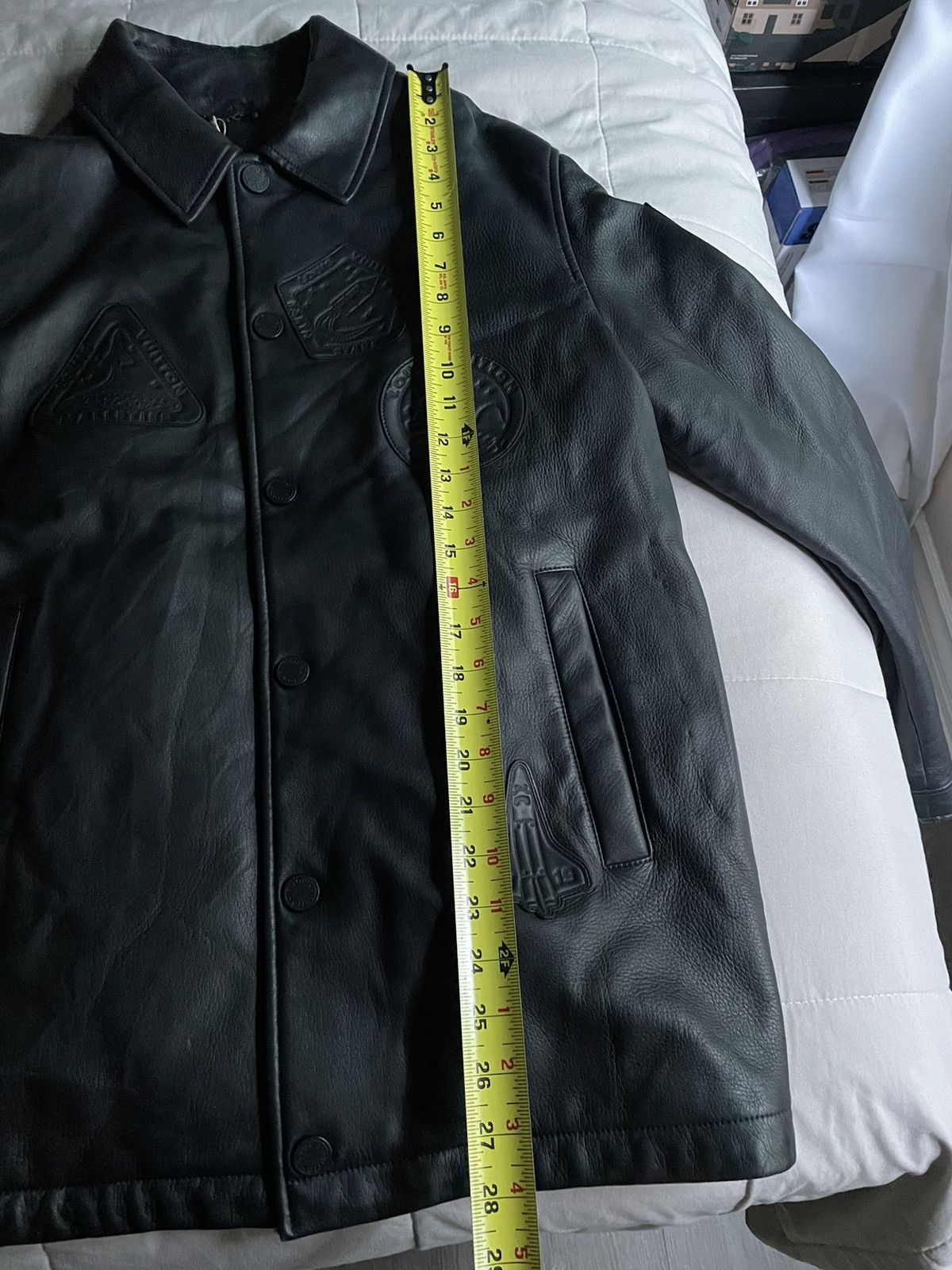 Louis Vuitton Louis Vuitton Satellite Black Leather Jacket Size US M / EU 48-50 / 2 - 17 Thumbnail