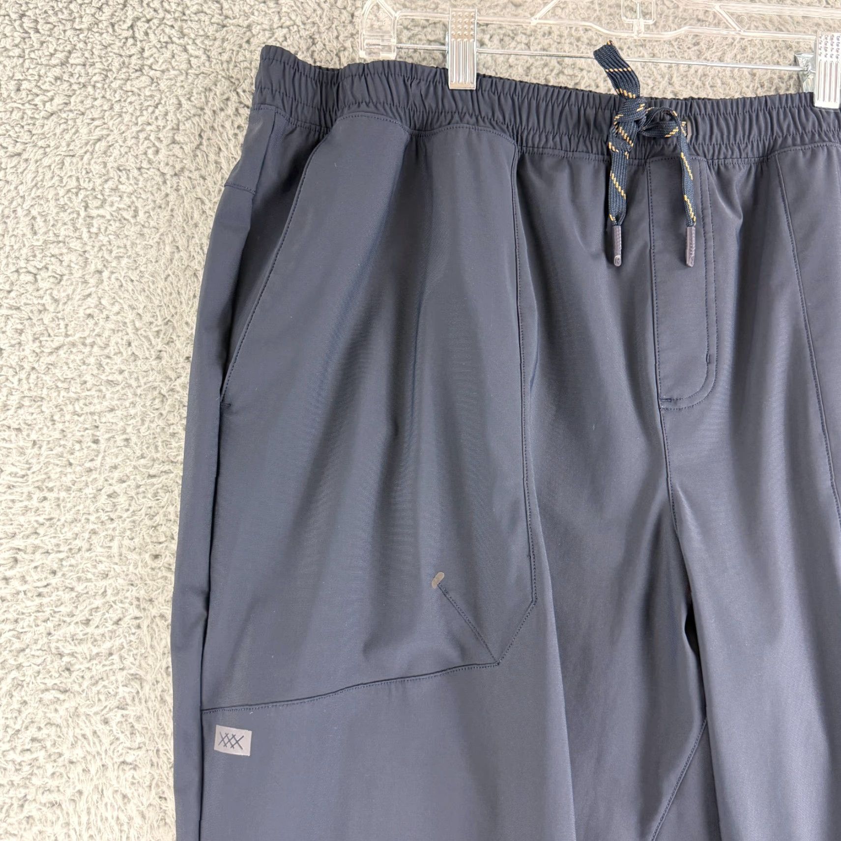 Rhone Rhone Pursuit Pant Mens Size XXL True Navy Blue Pull On Elastic Waist Activewear Jogger Regular Fit Casual Pants Men Size US 39 - 2 Thumbnail