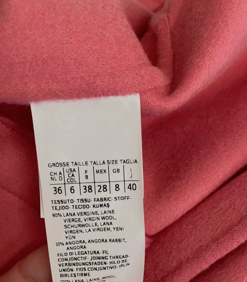 Max Mara Max Mara Pink wool coat Size S / US 4 / IT 40 - 5 Thumbnail