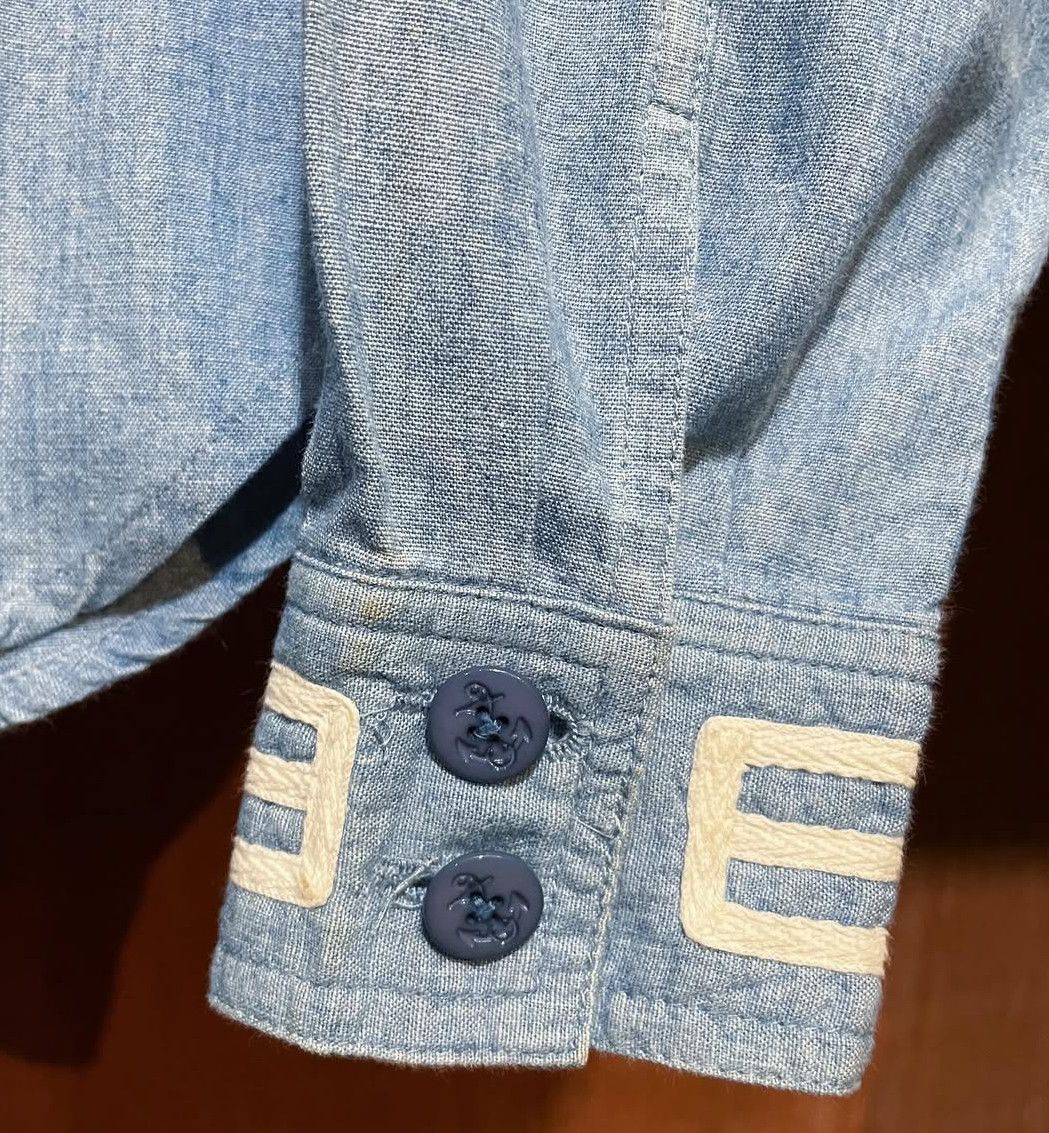 Beams Plus 2000s Beams Boy Sailor Collar Shirt Size US S / EU 44-46 / 1 - 5 Thumbnail