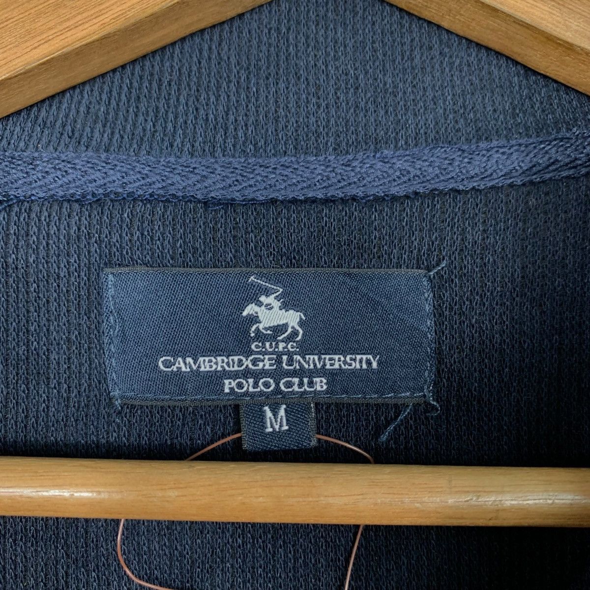 Japanese Brand CAMBRIGE UNIVERSITY POLO CLUB Half Zip Sweatshirt #2845-C128 Size US M / EU 48-50 / 2 - 13 Thumbnail