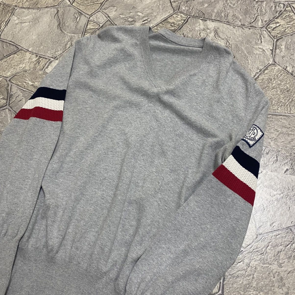 Moncler Moncler Sweater Cardigan Grey Size US XL / EU 56 / 4 - 2 Thumbnail
