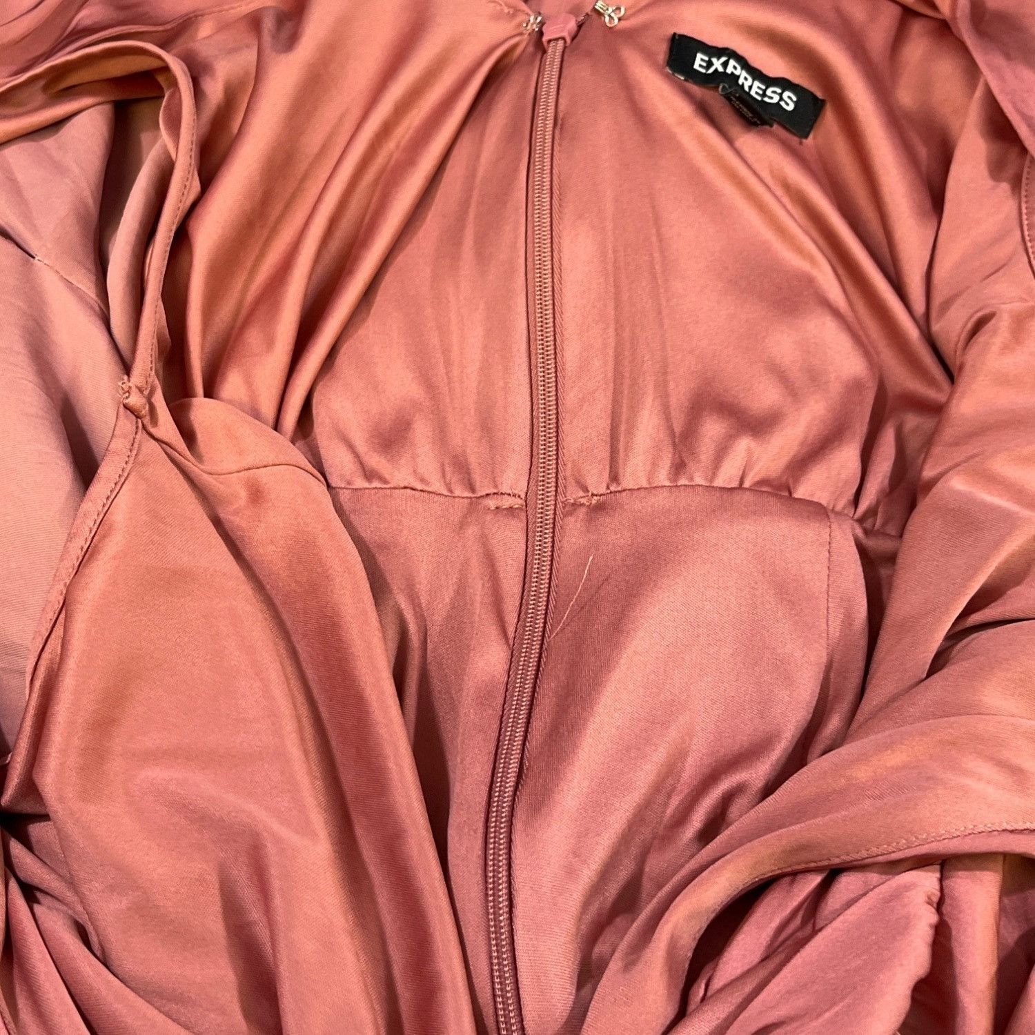 Express Express Women's Pink Jumpsuit/Straight Leg Sz XS SKU 5098 Size 24" / US 00 / IT 34 - 5 Thumbnail