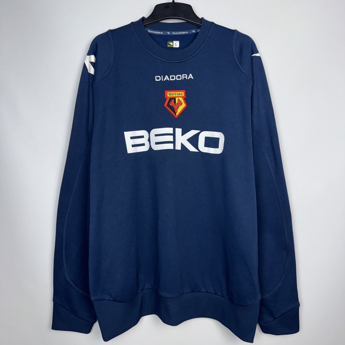 Diadora WATFORD FOOTBALL SOCCER TRAINING SWEATSHIRT DIADORA Size US L / EU 52-54 / 3 - 1 Thumbnail