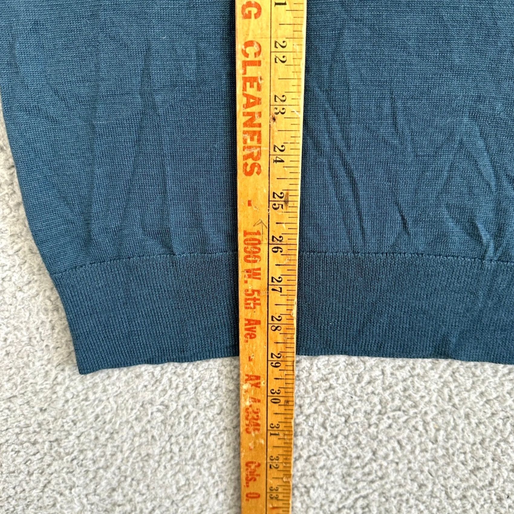 Banana Republic VINTAGE? No. Banana Republic Merino Wool Sweater Crew Neck Mens XL Blue Lightweight Pullover Size US XL / EU 56 / 4 - 6 Thumbnail