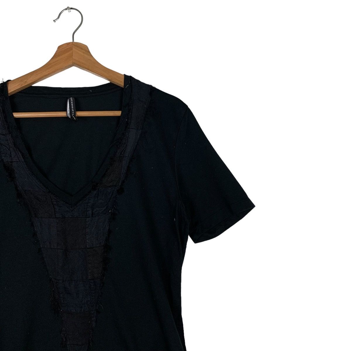 Black Barrett BLACKBARRETT by Neil Barrett V Neck Tees Rare #0228-C11 Size US M / EU 48-50 / 2 - 6 Thumbnail