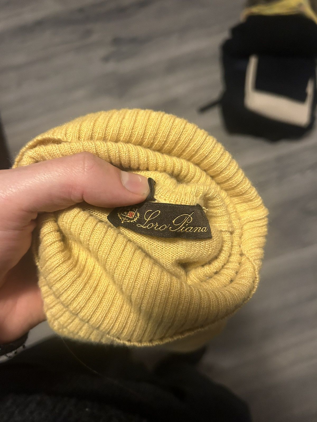 Loro Piana 100% Cashmere Mustard Yellow Turtleneck Sweater - Size 38 Size XS / US 0-2 / IT 36-38 - 12 Thumbnail