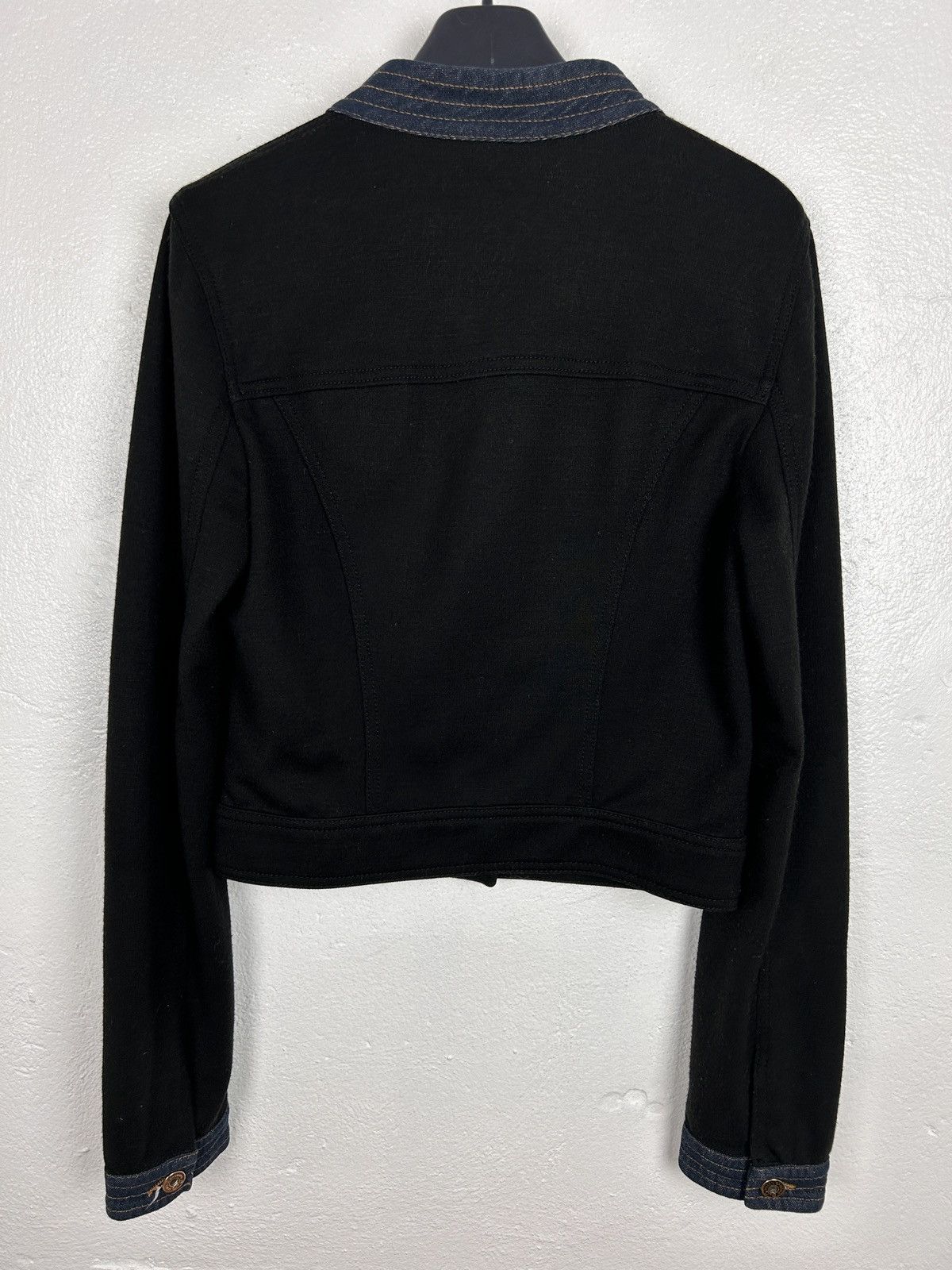 Dolce & Gabbana Vintage Dolce & Gabbana D&G Wool Blazer In Black Size M / US 6-8 / IT 42-44 - 6 Thumbnail