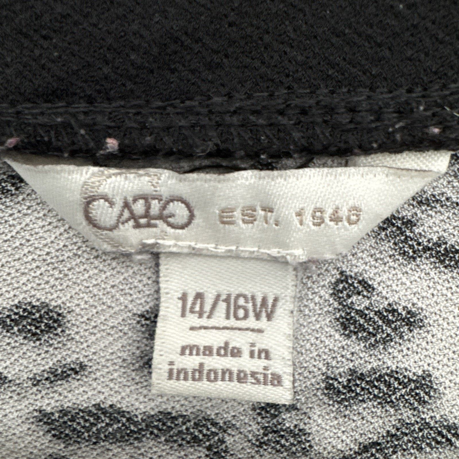 Other Retro Y2K Cato Top Women 14/16W Plus Maximalist Lagenlook Size XXL / US 16-18 / IT 52-54 - 5 Thumbnail