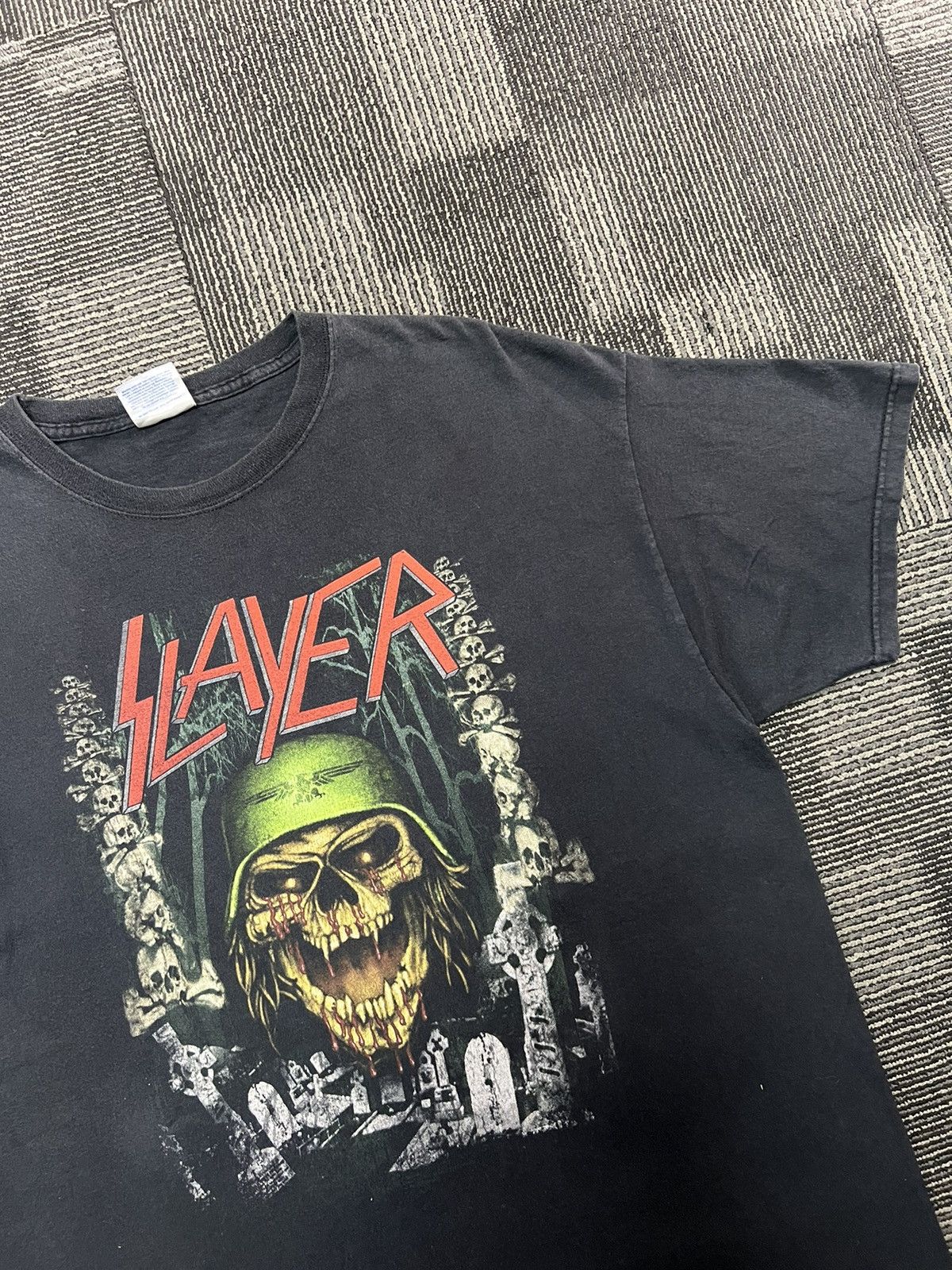 Band Tees (L) Vintage Slayer Do You Want To Die Band Tees Size US L / EU 52-54 / 3 - 3 Thumbnail