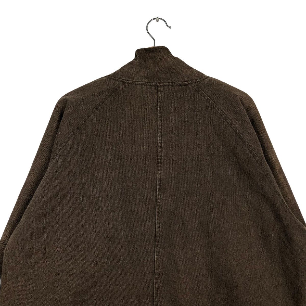 Japanese Brand 🔥VINTAGE BIKER JACKET CONTRASTRICK ISSEY MIYAKE Size US XL / EU 56 / 4 - 9 Thumbnail