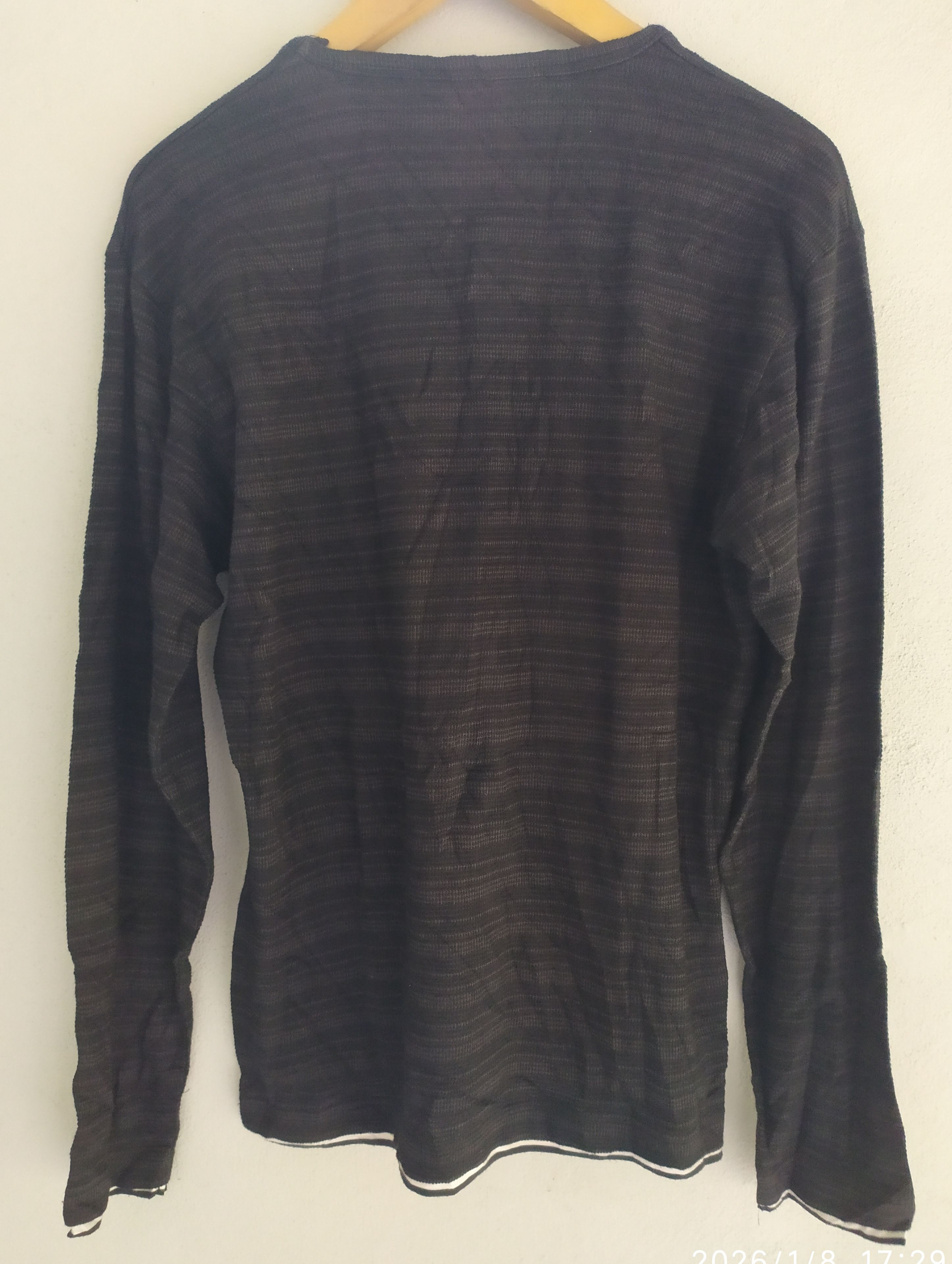 If Six Was Nine 2000s Silver moon Dauble Layer long sleeve L.G.B style Size US L / EU 52-54 / 3 - 3 Thumbnail