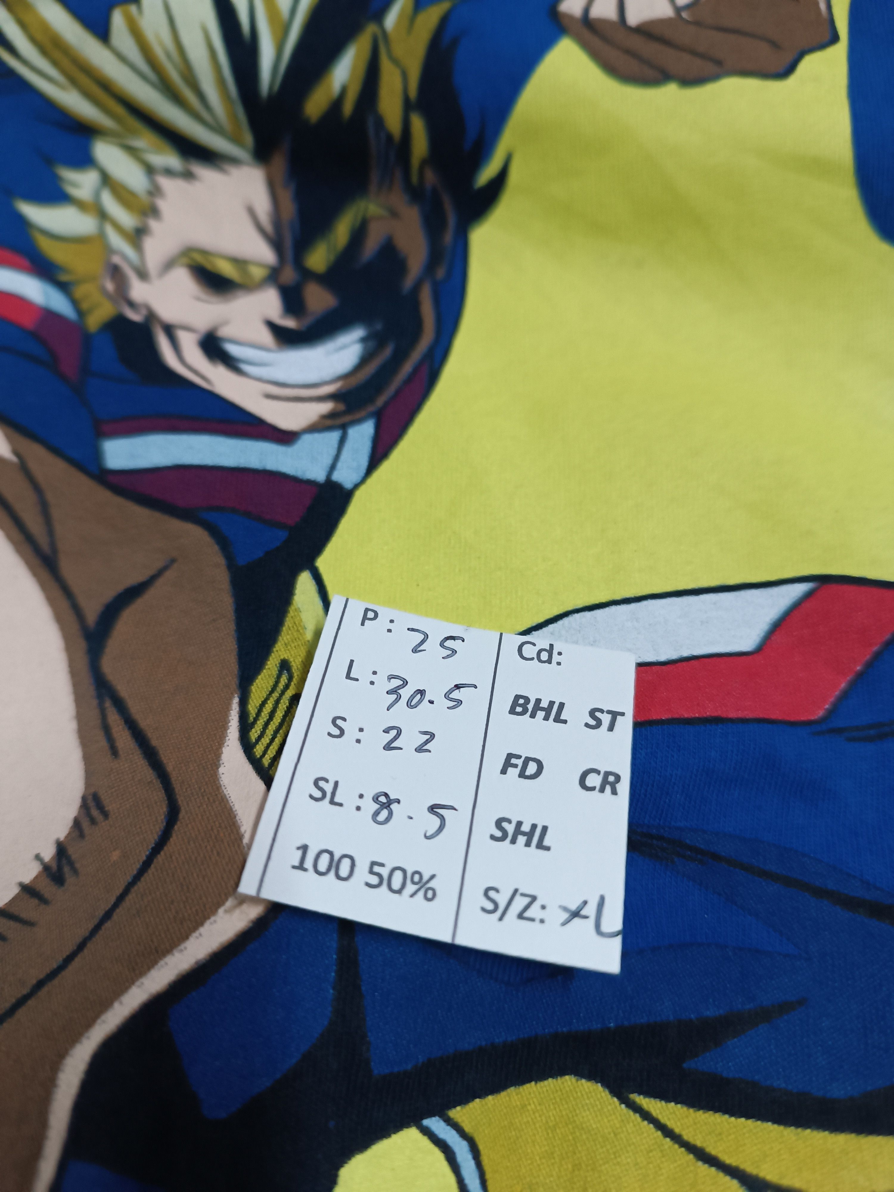 Anime MY HERO ACADEMIA UNITED STATES OF SMASH TOUR TEE Size US XL / EU 56 / 4 - 17 Thumbnail