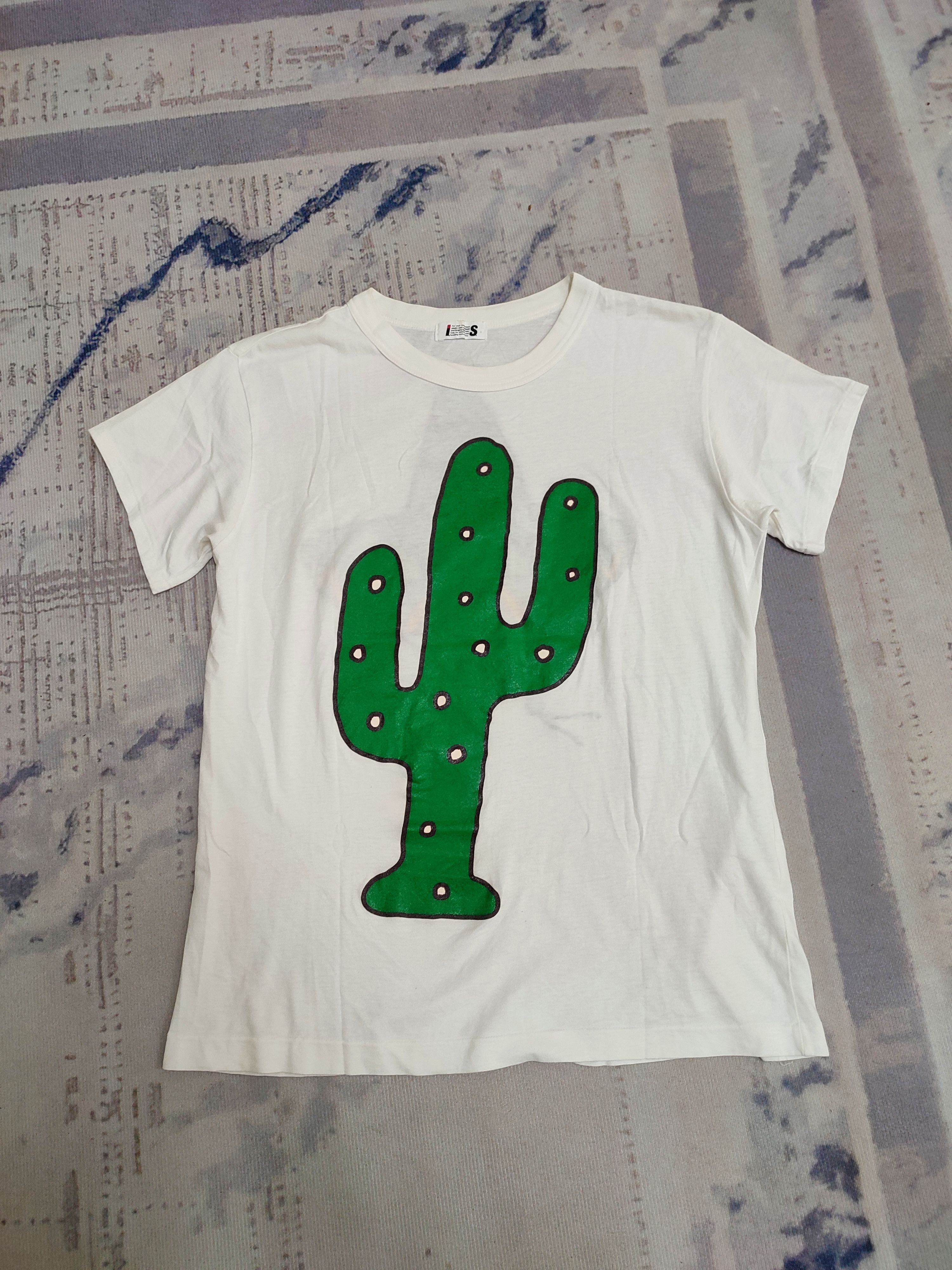 Issey Miyake Cactus Printed Vintage Tees