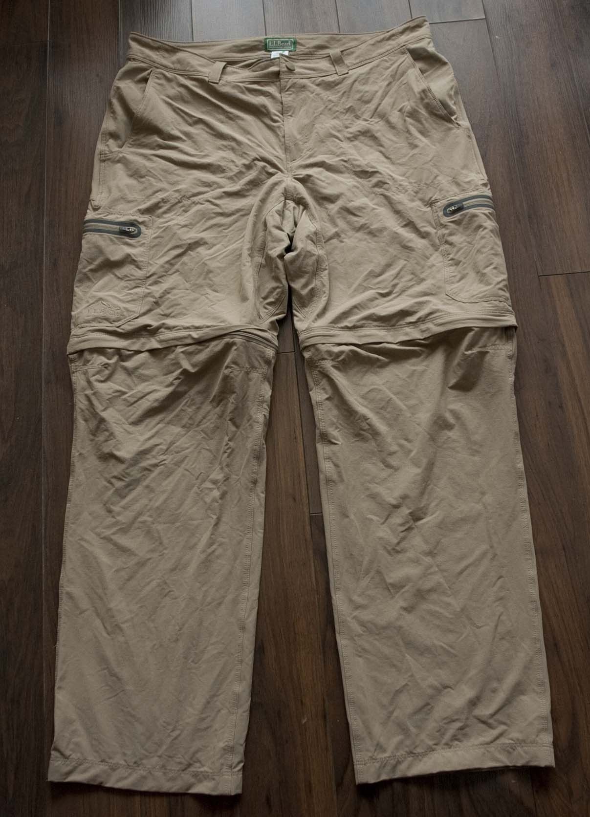 L.L. Bean LL Bean Pants Convertible Shorts Cargo Size 37x30.5 Size US 37 - 1 Thumbnail