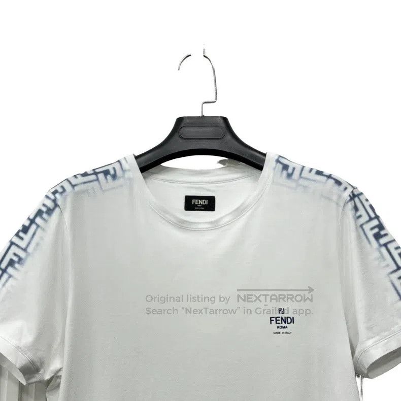 Fendi Fendi Gradient double F round neck T-shirt Size US S / EU 44-46 / 1 - 4 Thumbnail