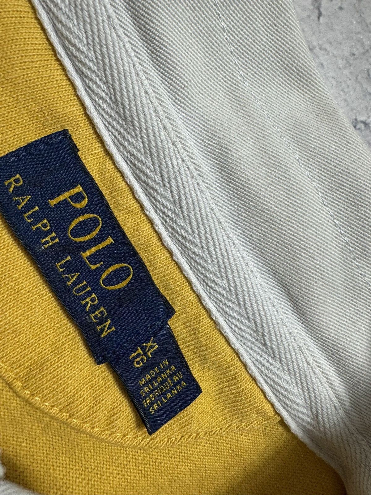 Polo Ralph Lauren Polo Ralph Lauren Striped Rugby Sweatshirt PRL Size XL Size US XL / EU 56 / 4 - 7 Thumbnail