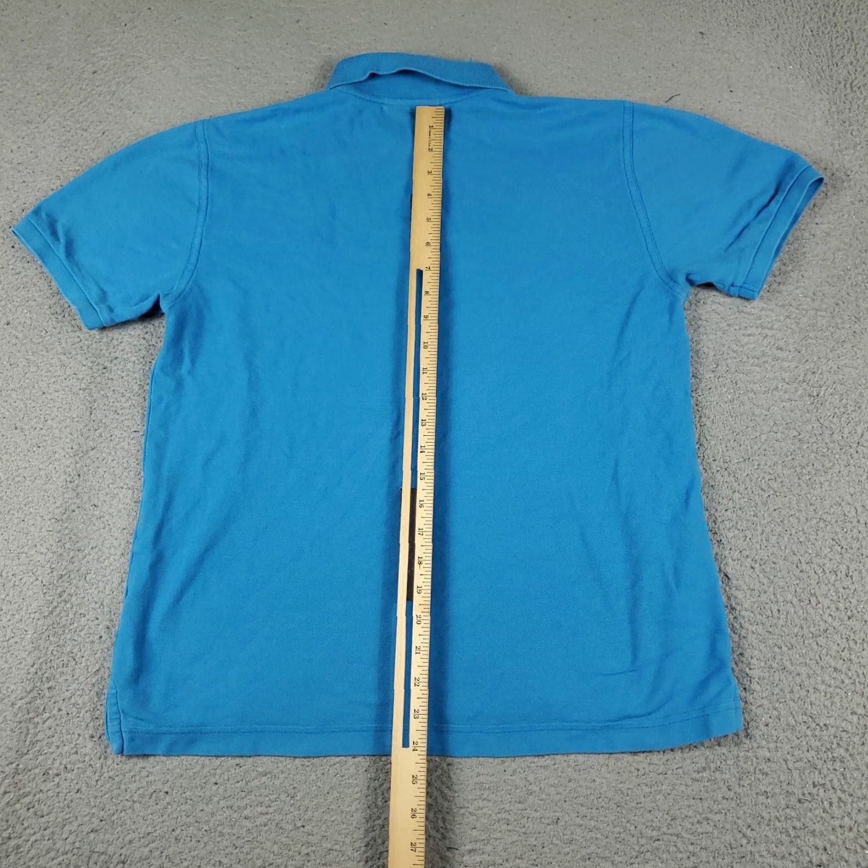 Psycho Bunny Psycho Bunny Polo Shirt Mens Size 4 Blue Skull Crossbones Short Sleeve Size US S / EU 44-46 / 1 - 4 Thumbnail