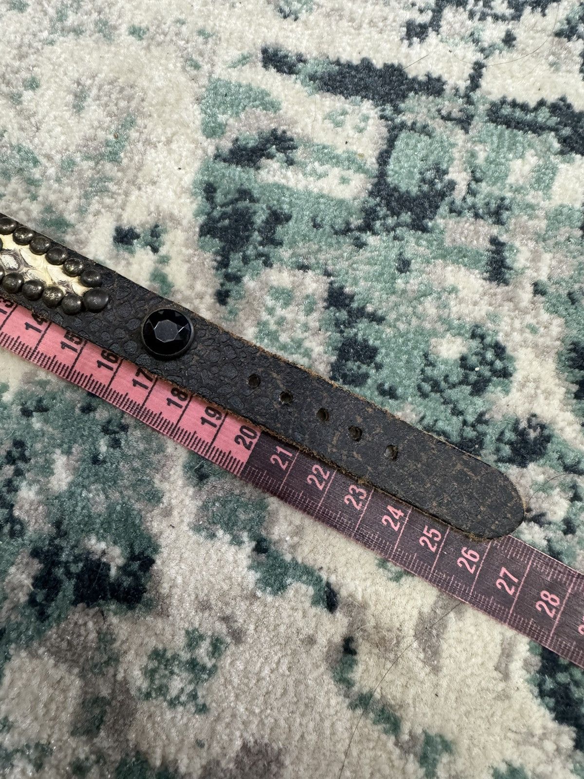 Genuine Leather NATIVE SNAKE LEATHER PATCH BRACELET Size ONE SIZE - 5 Thumbnail