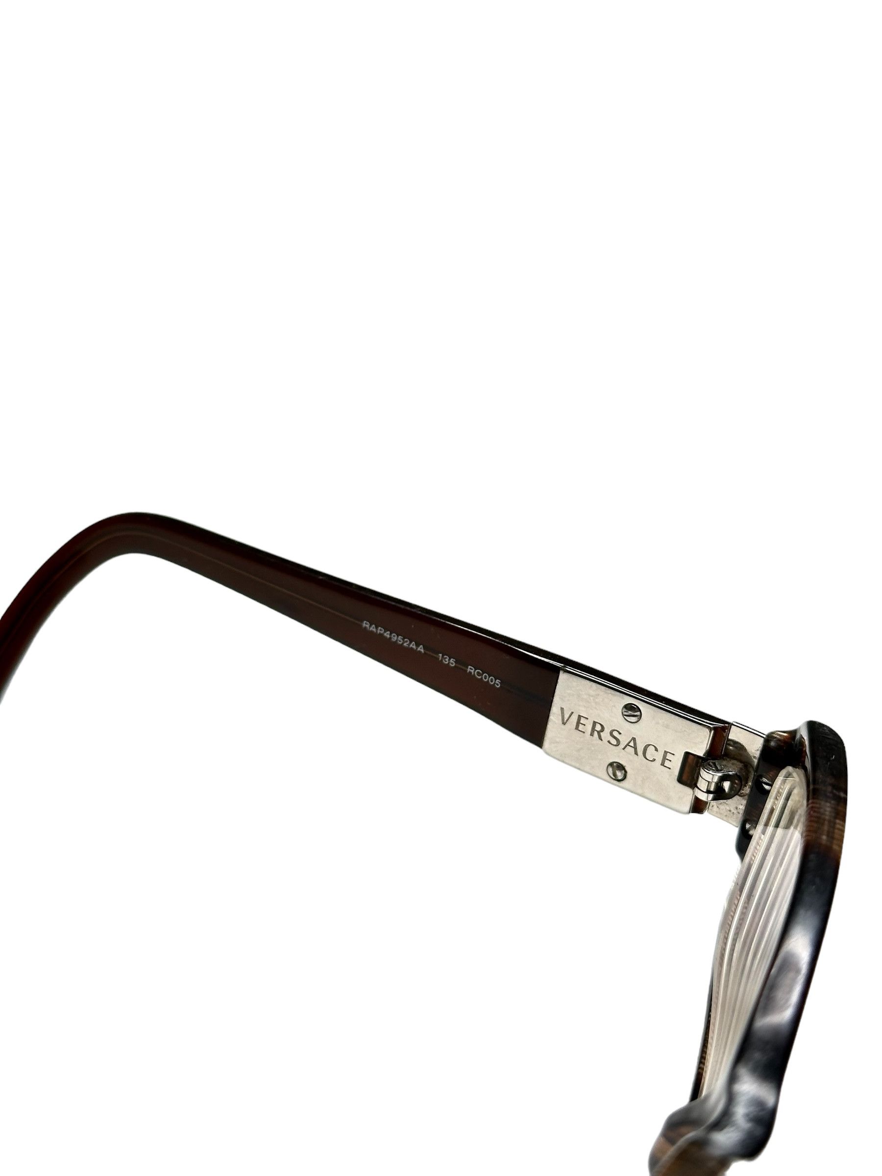 Versace Versace dazzle printed glasses Size ONE SIZE - 6 Thumbnail