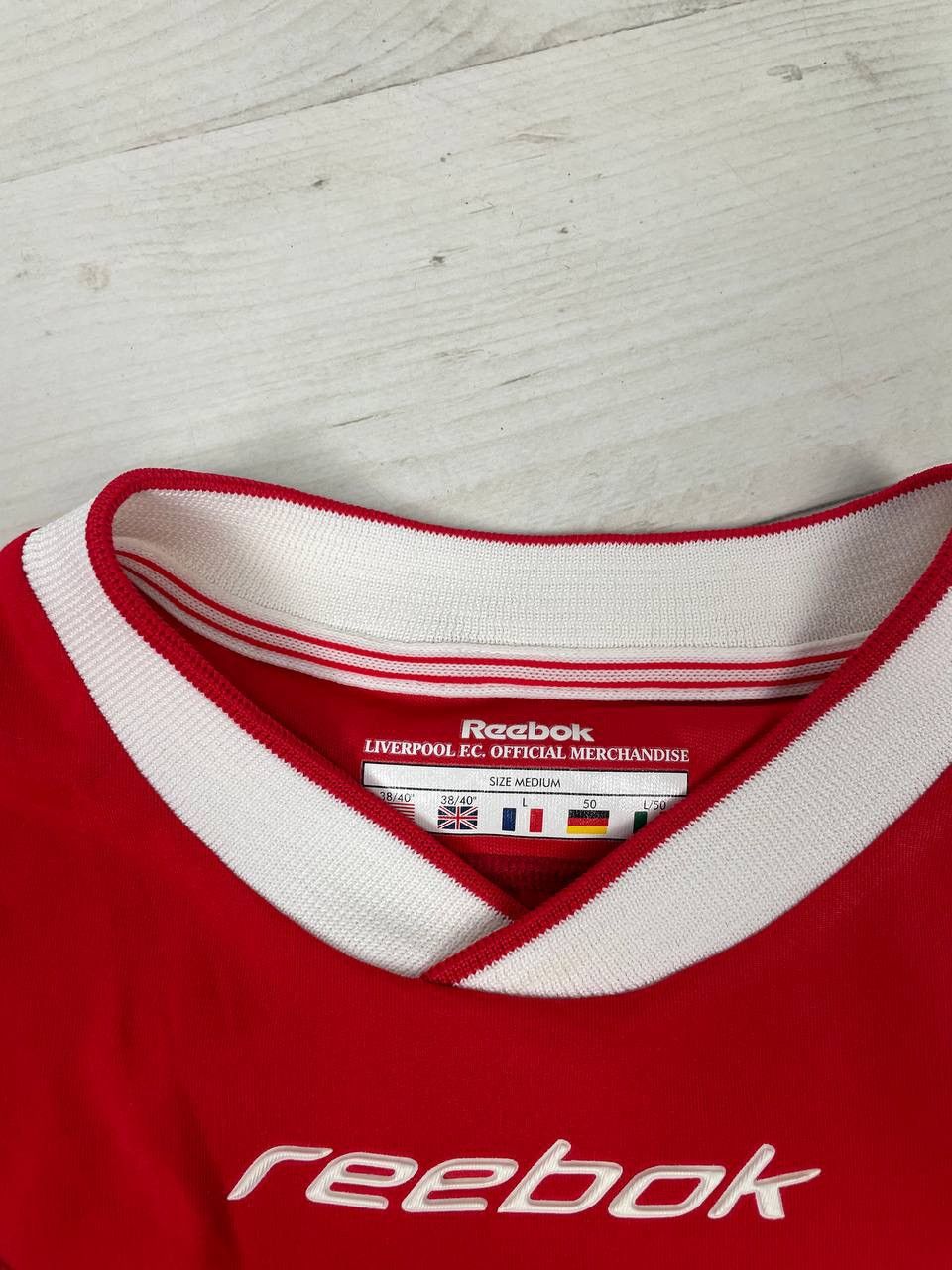 Reebok Vintage Reebok Liverpool 2002 2004 Home Shirt Soccer Jersey Size US M / EU 48-50 / 2 - 8 Thumbnail