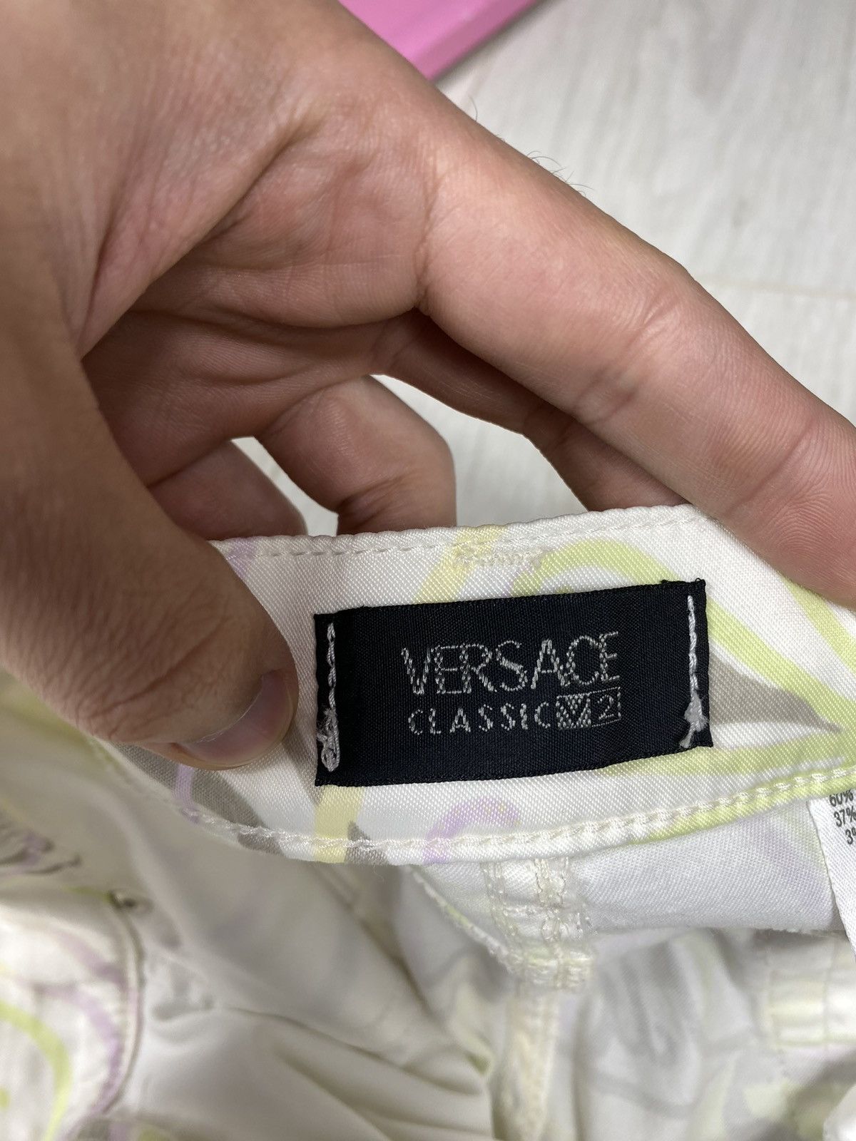 Versace × Vintage Versace Classic V2 Vintage Pants Size 28" / US 6 / IT 42 - 10 Thumbnail