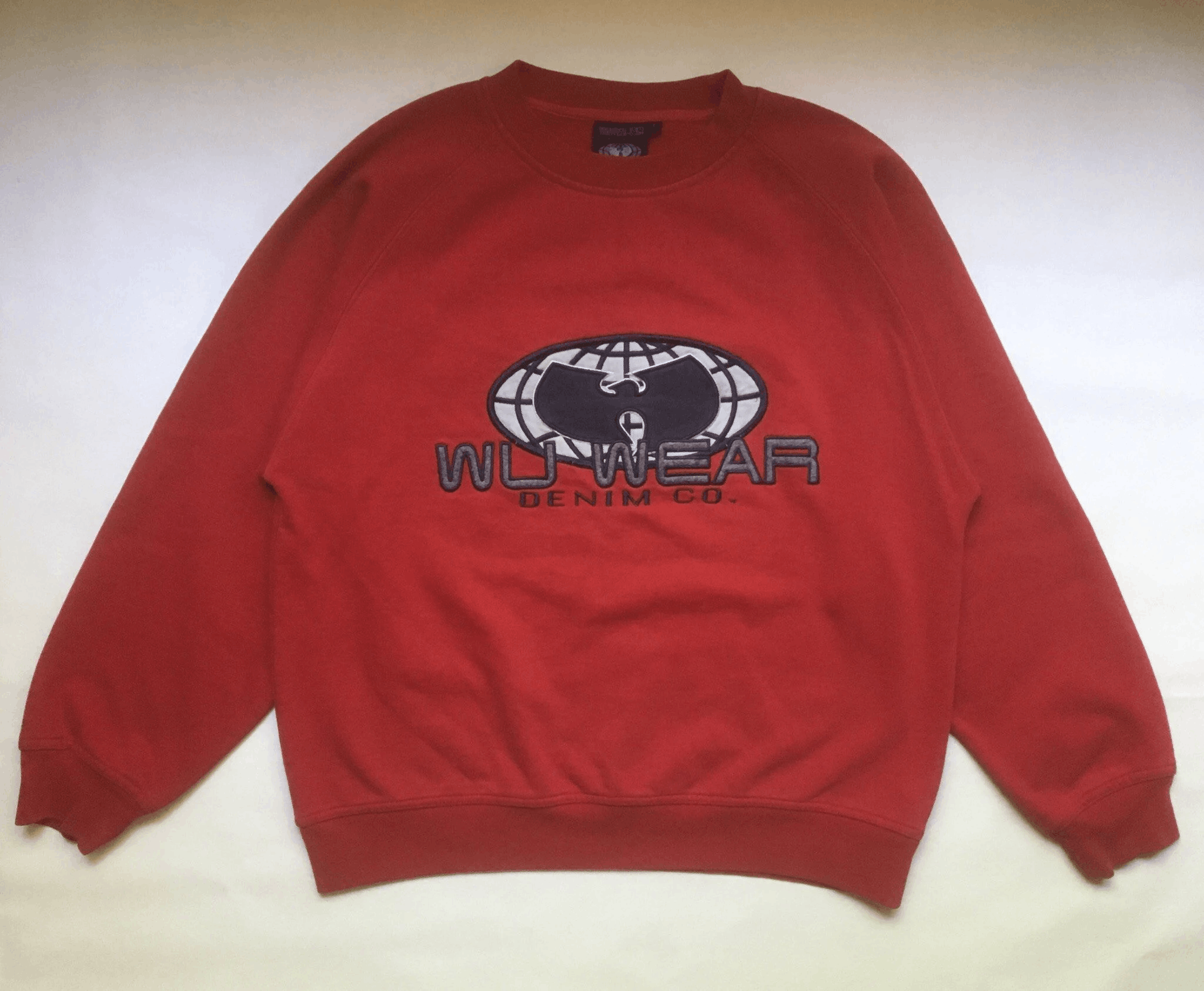 WU WEAR sweatshirt, vintage Wu Tang Clan 90s hip hop 1990s L