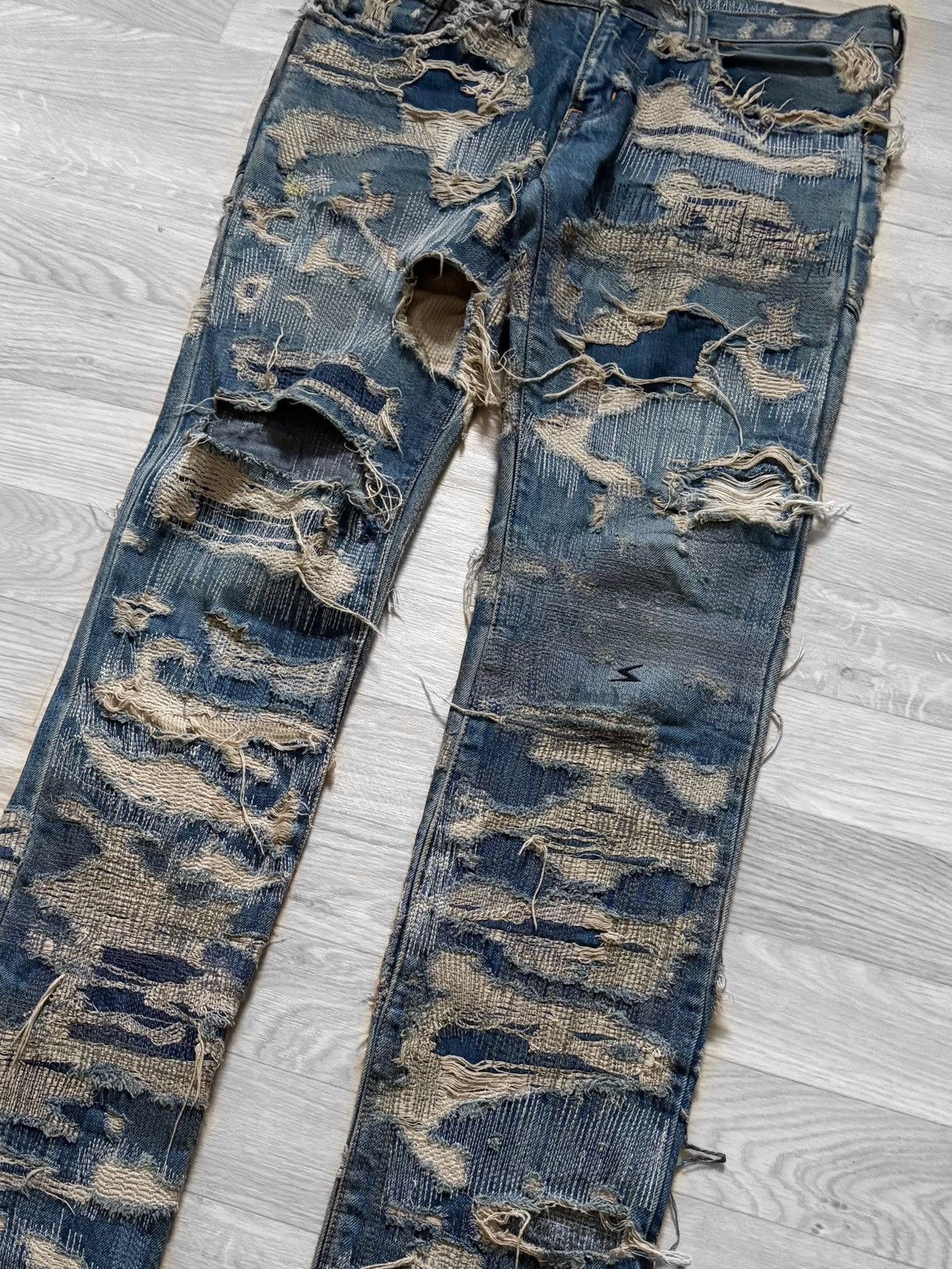 Undercover Undercover 85 Blue Denim Size US 30 / EU 46 - 2 Thumbnail