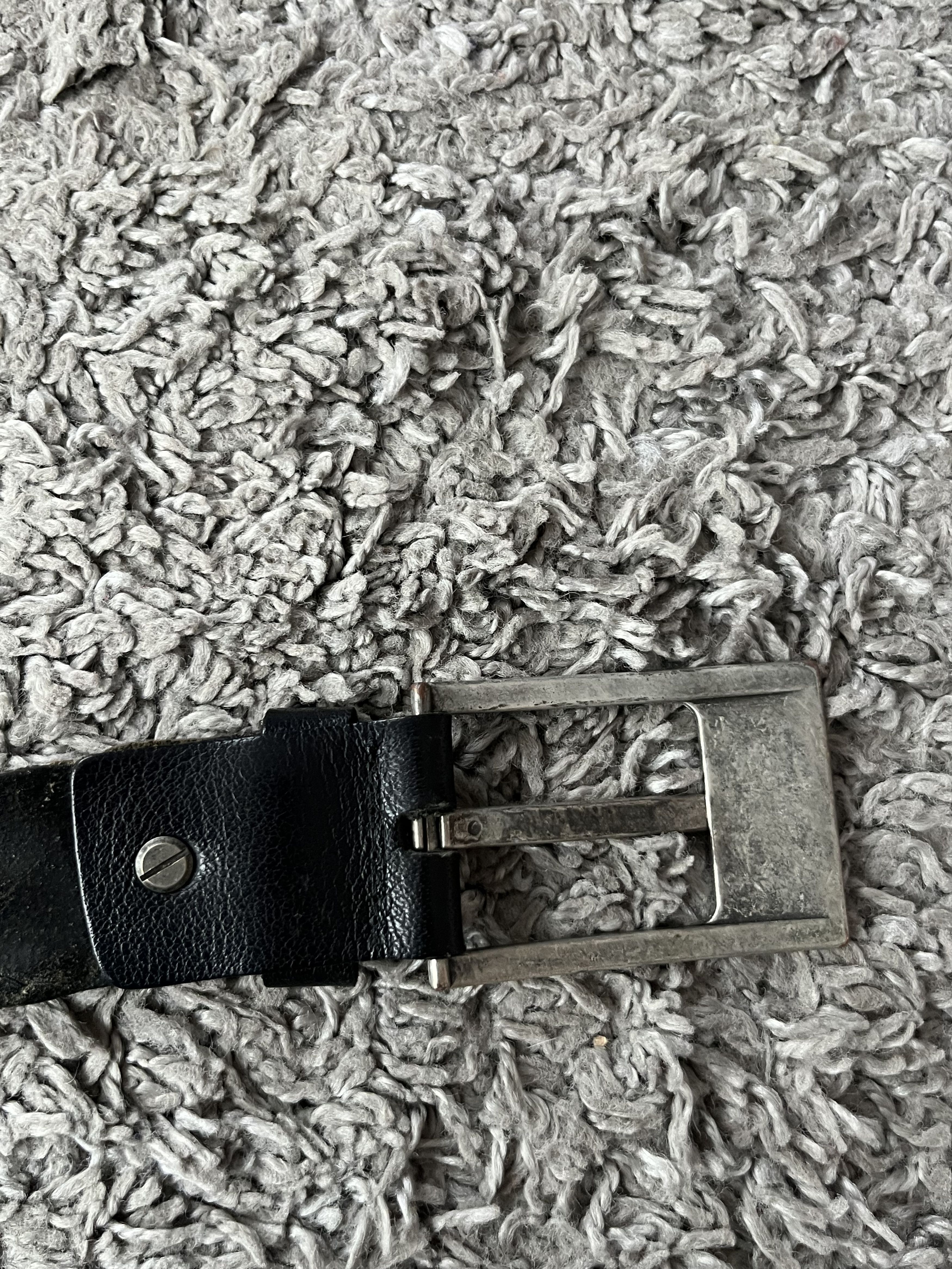 Dolce & Gabbana Vintage Leather Belt Dolce&Gabbana Very Rare Y2K Style Size ONE SIZE - 8 Thumbnail