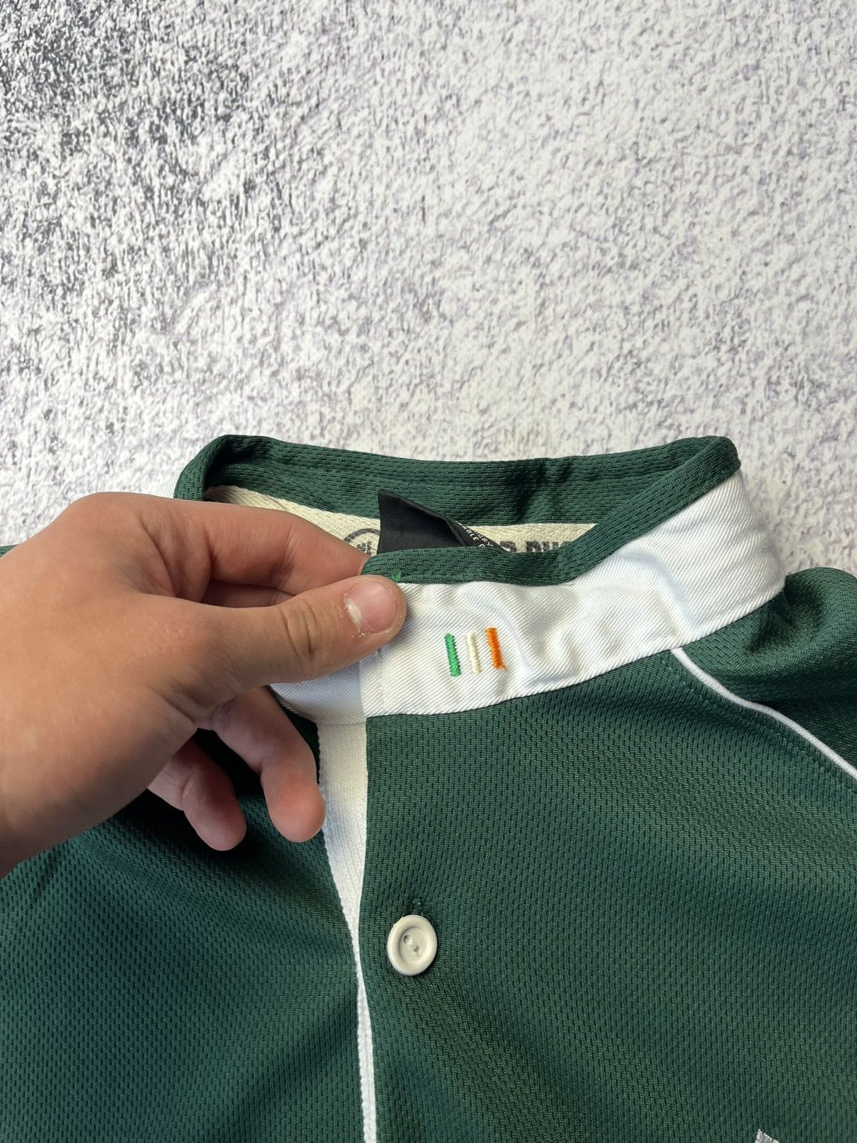 Vintage MENS LFR IRELAND Rugby For Rugby Irish Heavy Duty JERSEY Size US L / EU 52-54 / 3 - 11 Thumbnail