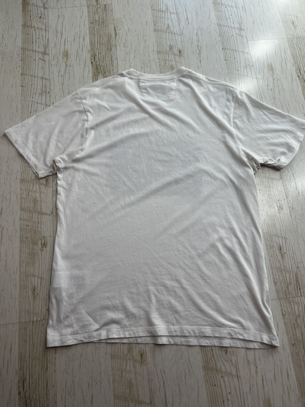 C.P. Company C.P. Company White Logo T-Shirt Size M Lightweight Cotton Size US M / EU 48-50 / 2 - 7 Thumbnail