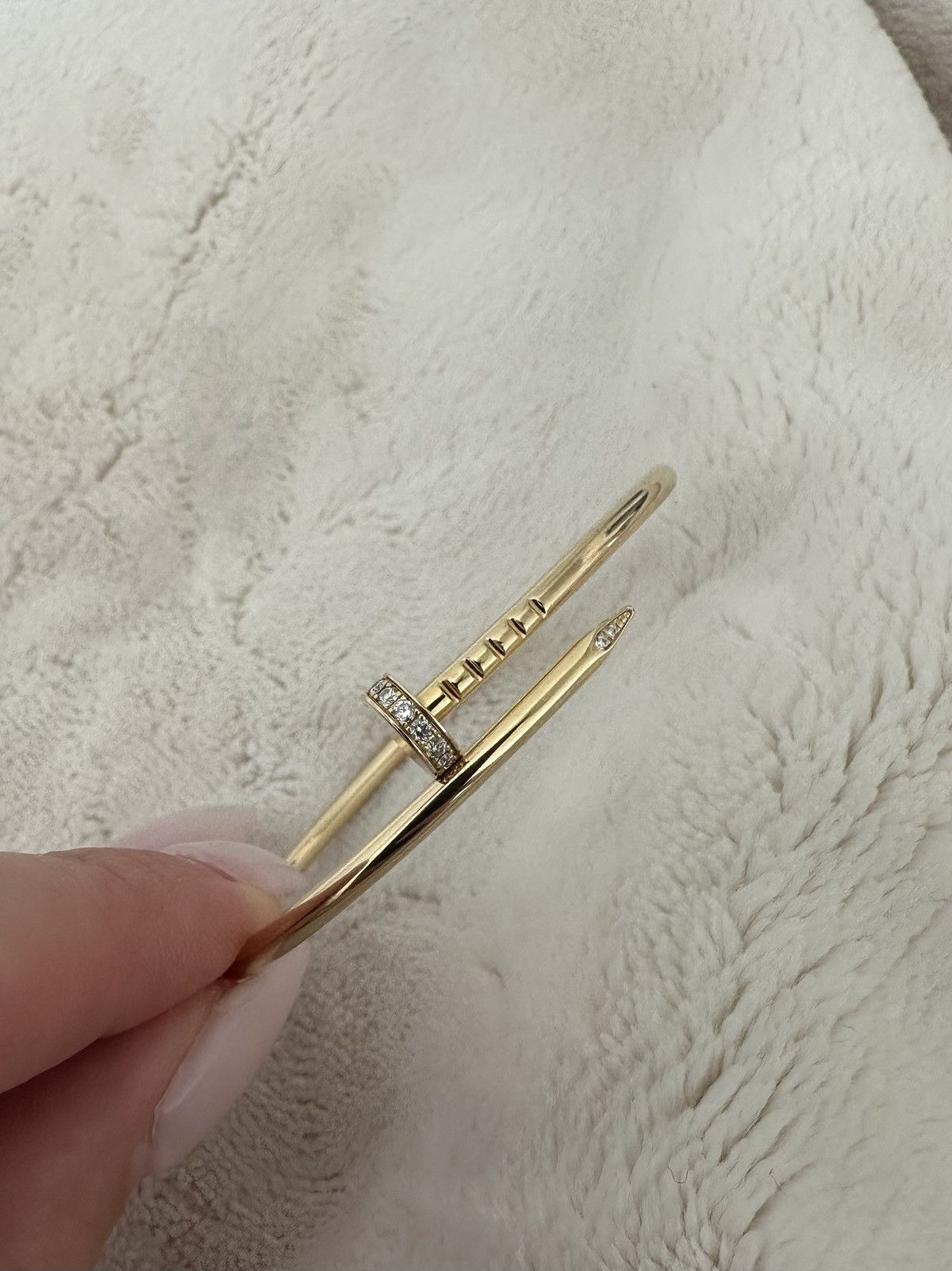 Cartier Cartier Juste Un Clou Bracelet with Diamonds Size ONE SIZE - 2 Thumbnail